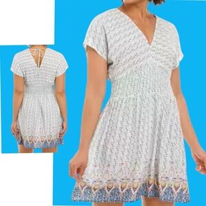 BEBOP Mini Dress Paisley 100% Rayon
Size  XL